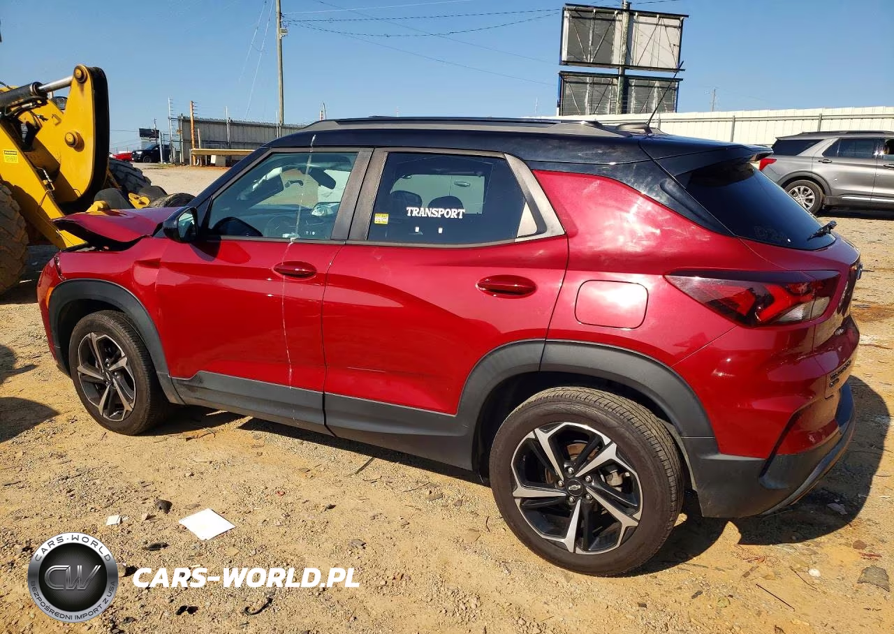 2021 Chevrolet Trailblazer Rs VIN:KL79MUSL0MB004888 - 2