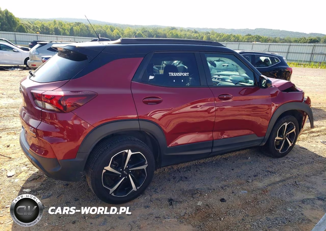 2021 Chevrolet Trailblazer Rs VIN:KL79MUSL0MB004888 - 3