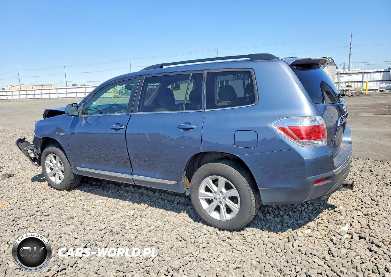 2013 Toyota Highlander Hybrid Base V6 VIN:JTEBC3EH9D2014386 - 2