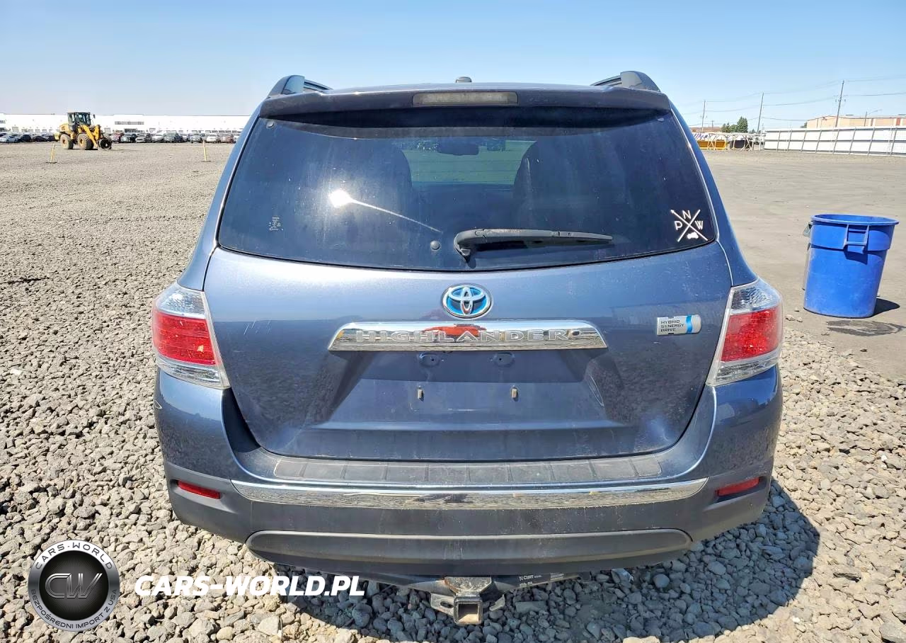 2013 Toyota Highlander Hybrid Base V6 VIN:JTEBC3EH9D2014386 - 6
