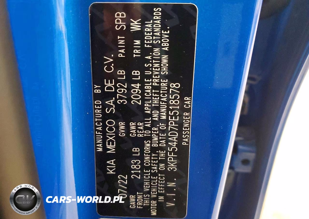 2023 Kia Forte Gt Line VIN:3KPF54AD7PE518578 - 12