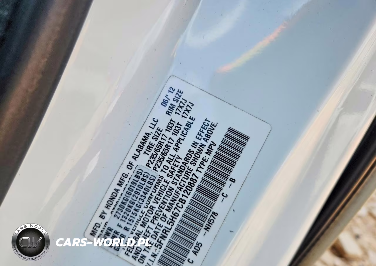 2012 Honda Odyssey Exl VIN:5FNRL5H67CB120887 - 13