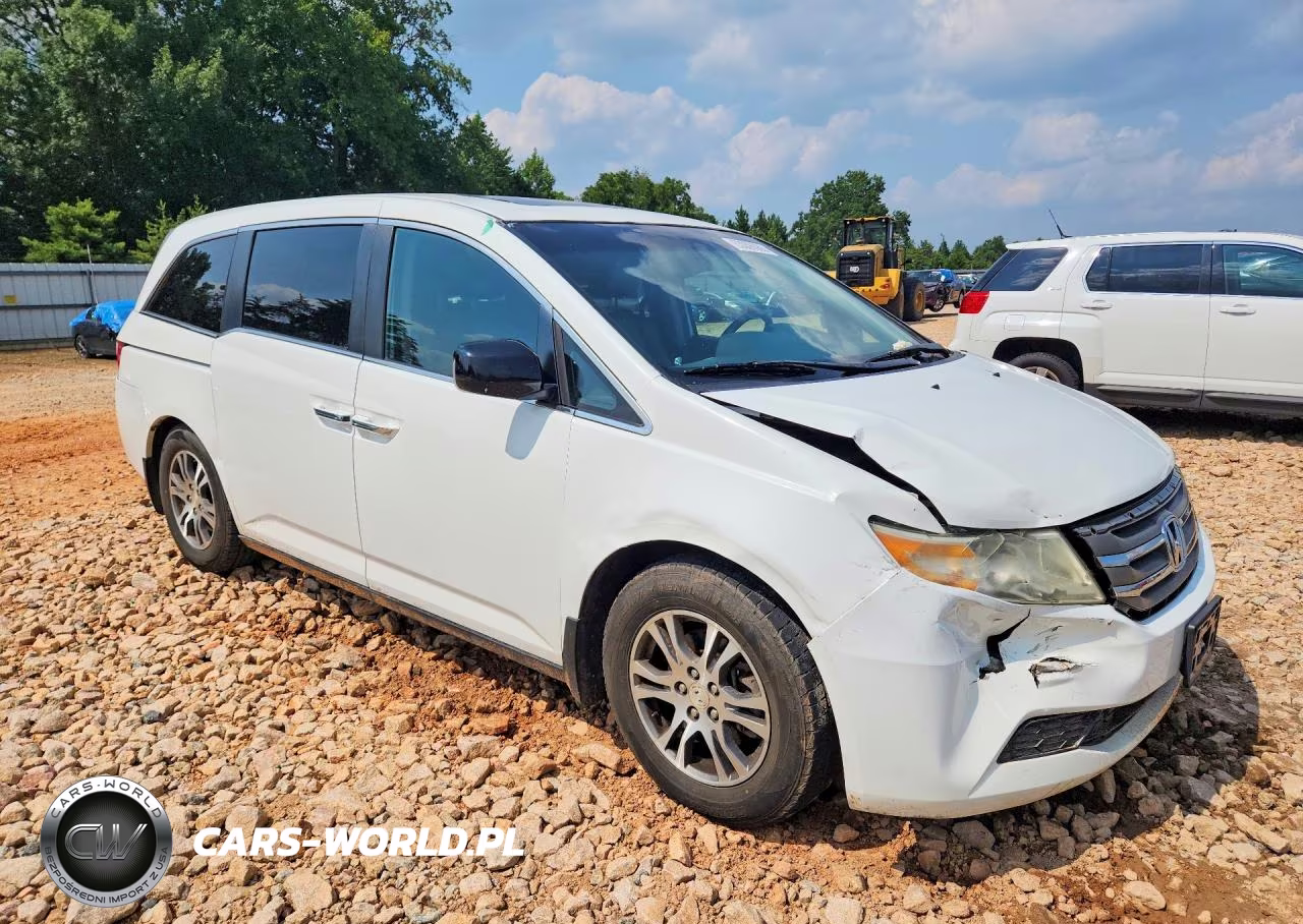 2012 Honda Odyssey Exl VIN:5FNRL5H67CB120887 - 4