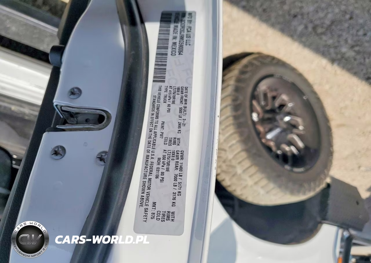 2021 Ram 3500 Tradesman VIN:3C63R3GJ9MG590064 - 12
