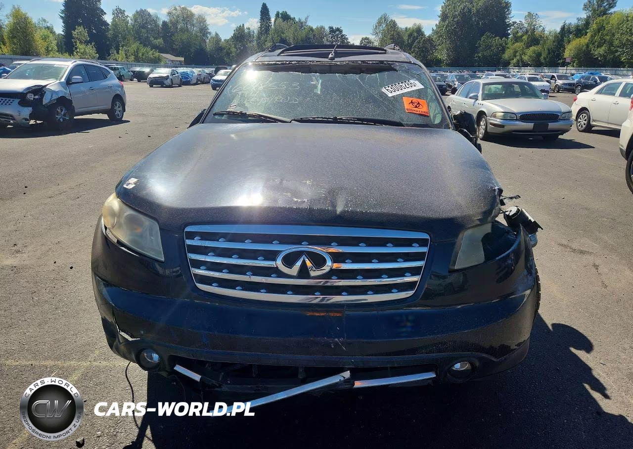 2006 Infiniti Fx35 Base VIN:JNRAS08WX6X205266 - 5