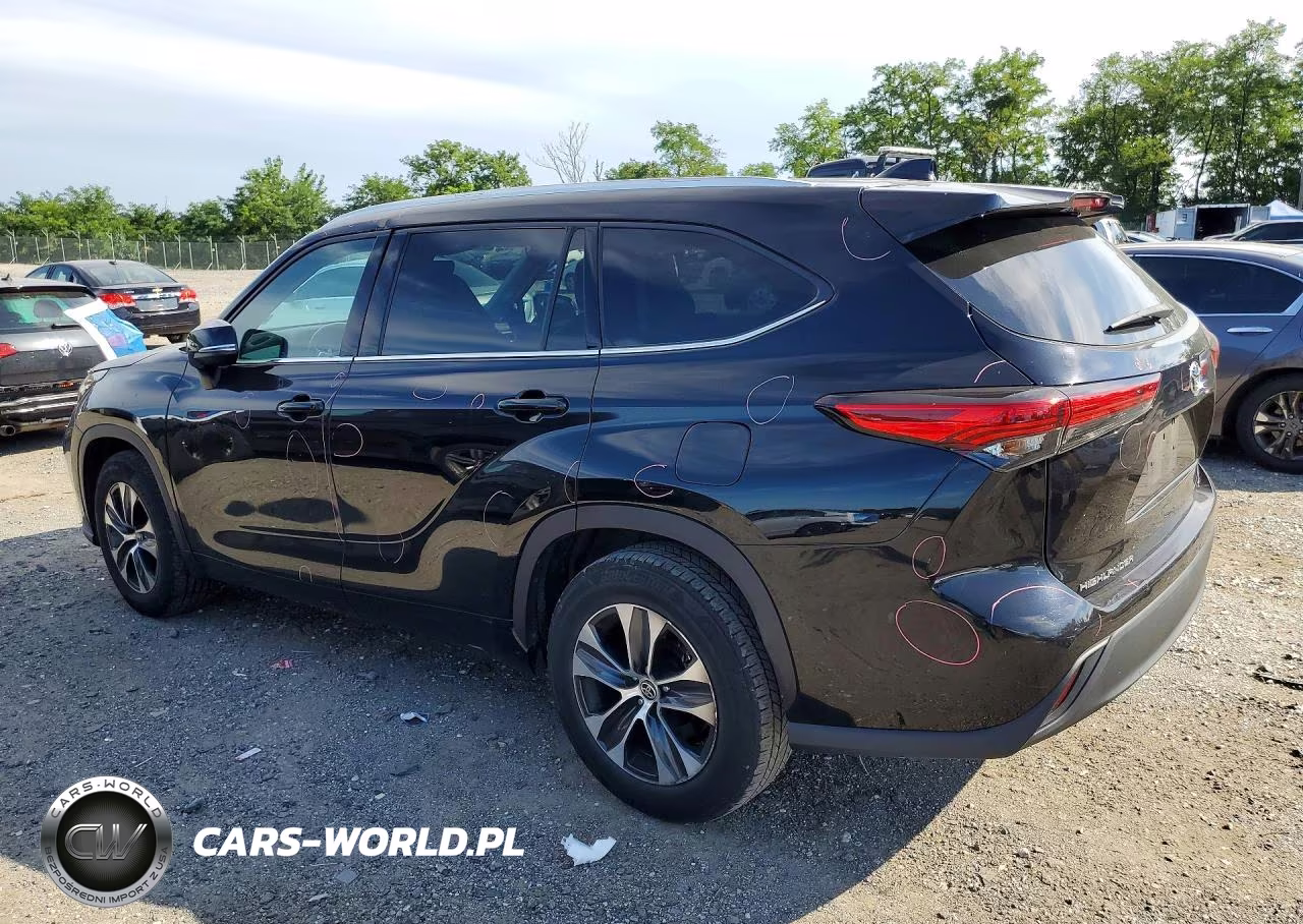 2021 Toyota Highlander Xle VIN:5TDGZRAH1MS515640 - 2