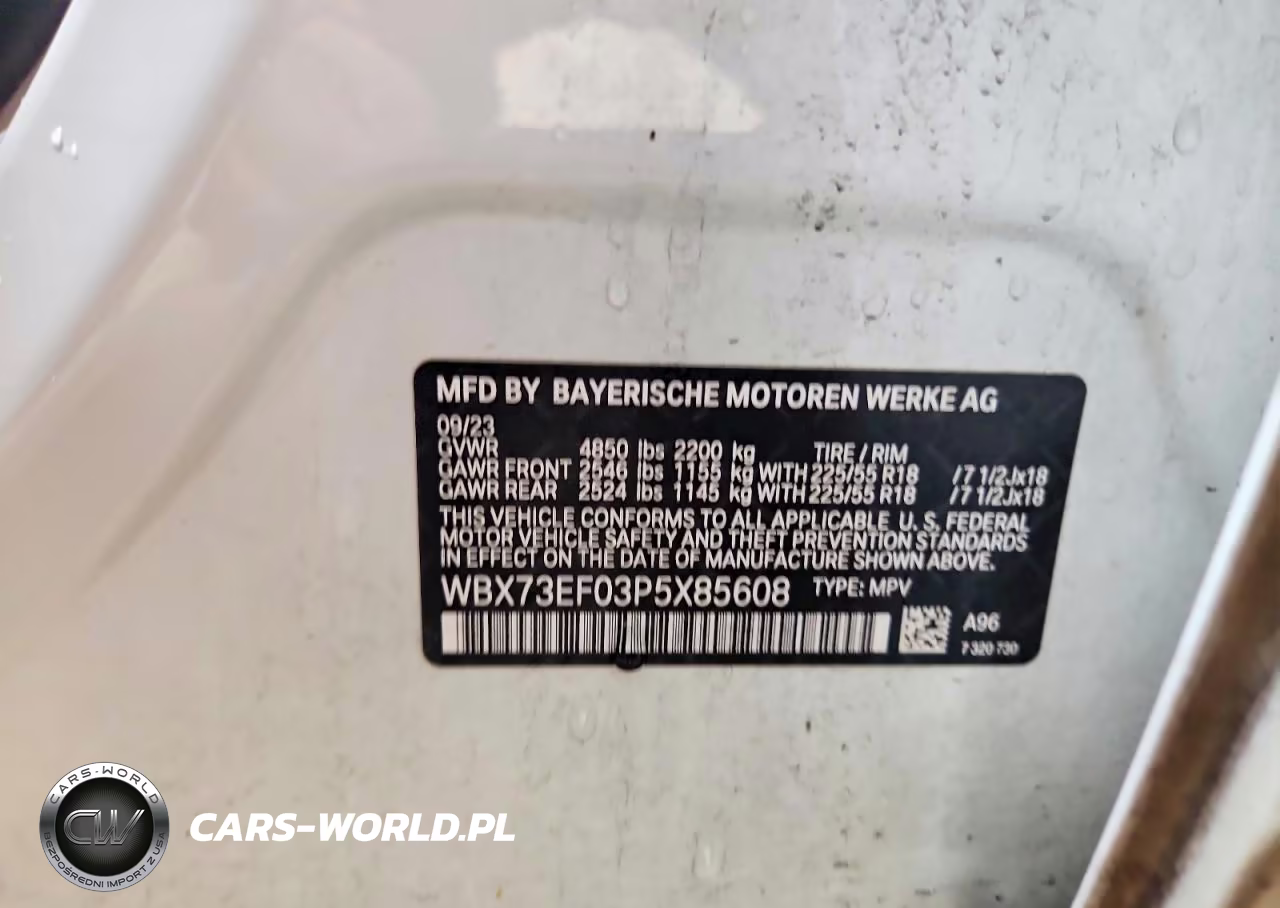 2023 BMW X1 xDrive28I VIN:WBX73EF03P5X85608 - 14
