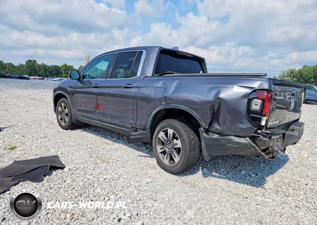 2017 Honda Ridgeline Rtl VIN:5FPYK3F54HB033444 - 2