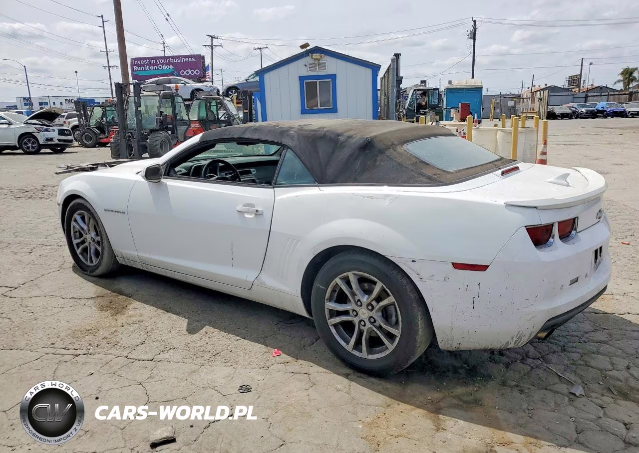 2013 Chevrolet Camaro Lt VIN:2G1FB3D30D9109654 - 2