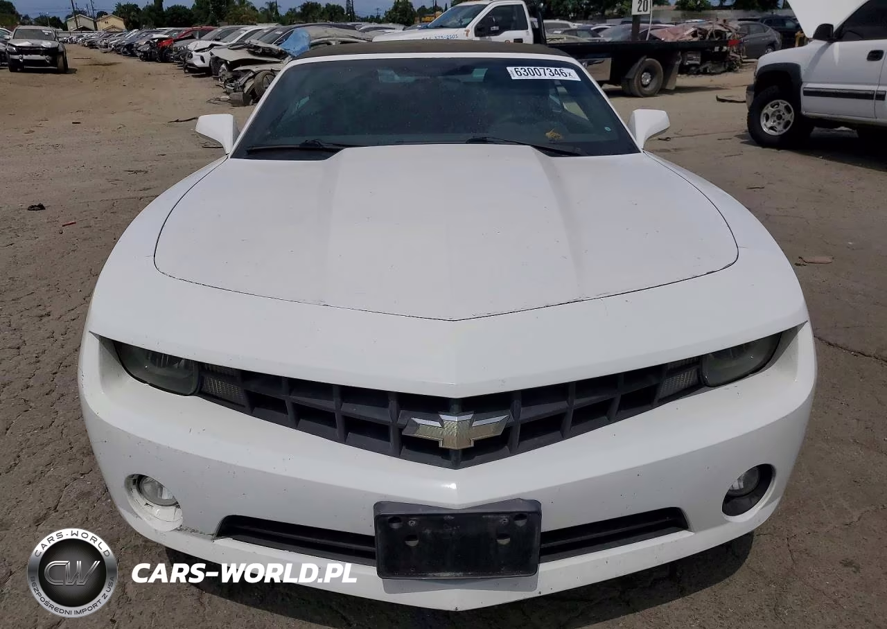 2013 Chevrolet Camaro Lt VIN:2G1FB3D30D9109654 - 5