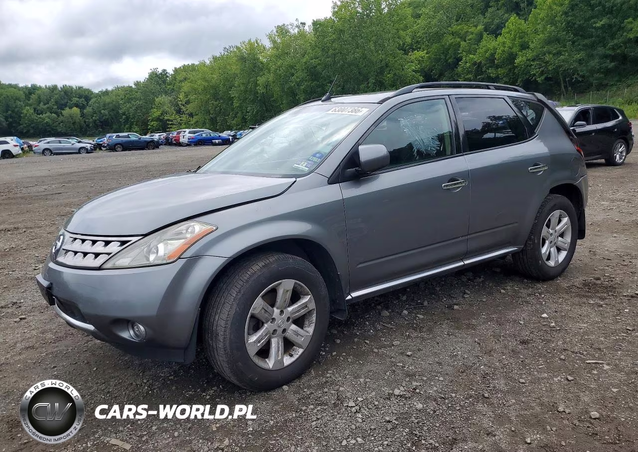2006 Nissan Murano S VIN:JN8AZ08W06W515495 - 1