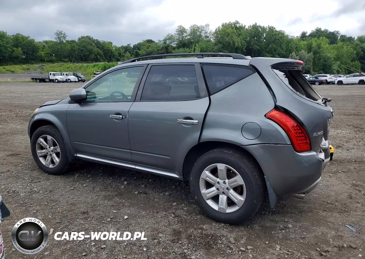 2006 Nissan Murano S VIN:JN8AZ08W06W515495 - 2