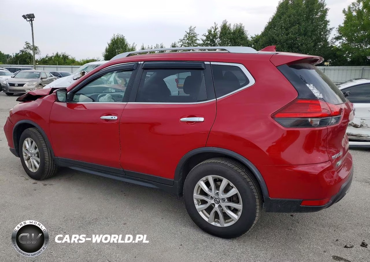 2017 Nissan Rogue Sv VIN:JN8AT2MV3HW266932 - 2