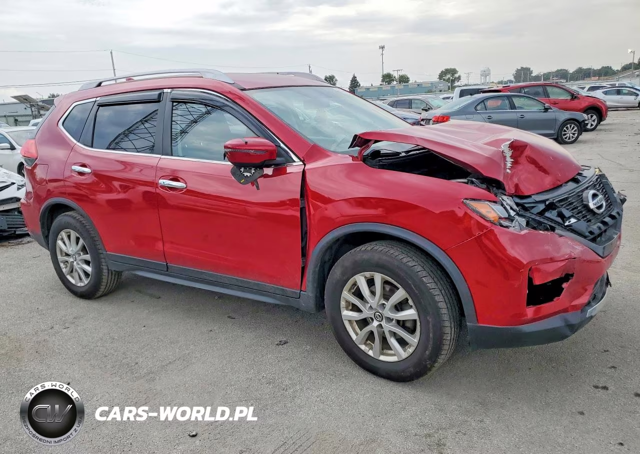 2017 Nissan Rogue Sv VIN:JN8AT2MV3HW266932 - 4