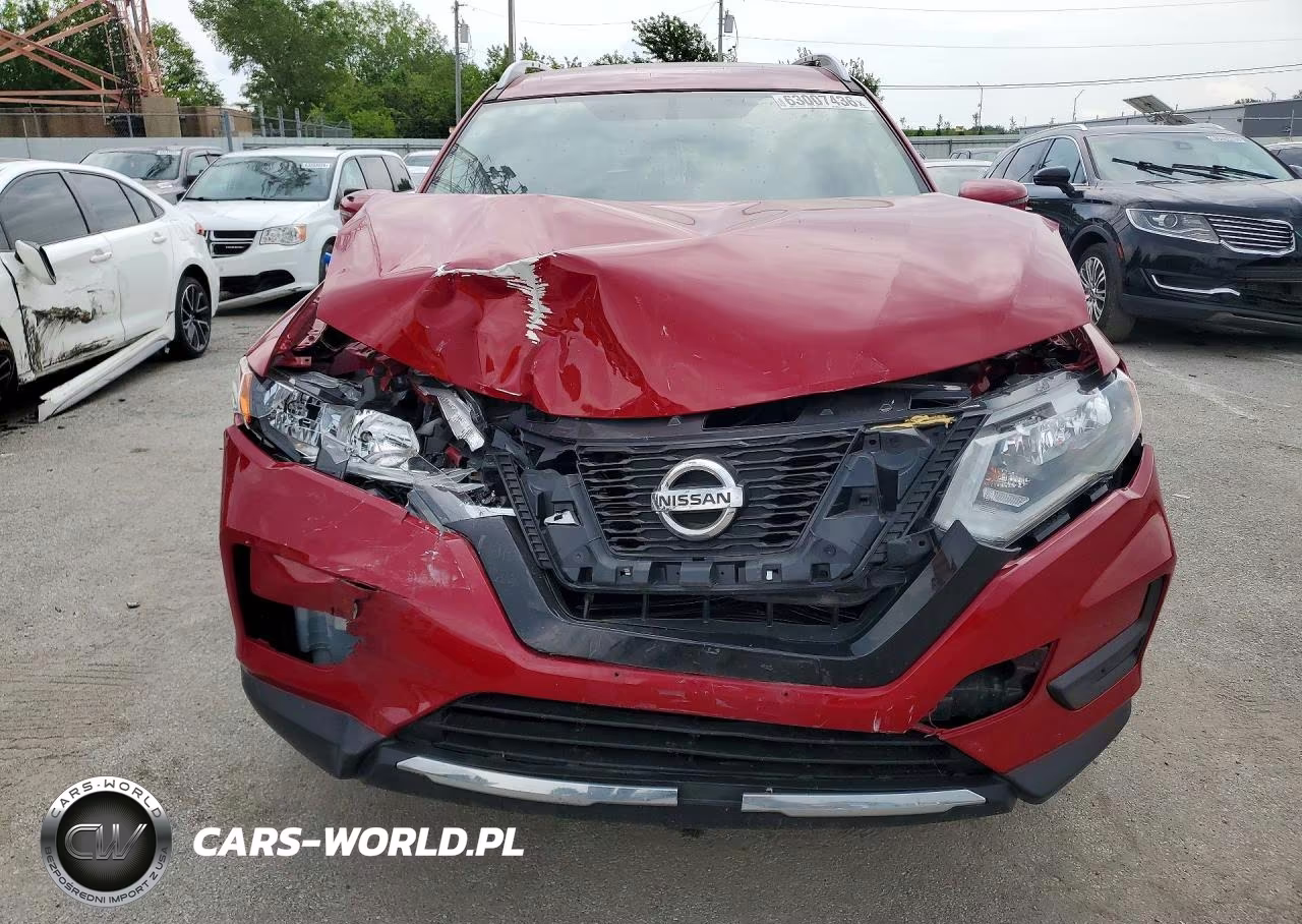 2017 Nissan Rogue Sv VIN:JN8AT2MV3HW266932 - 5
