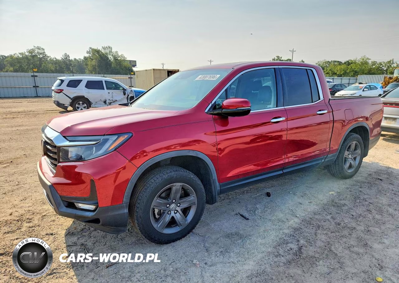 2022 Honda Ridgeline Rtl VIN:5FPYK3F72NB021967 - 1