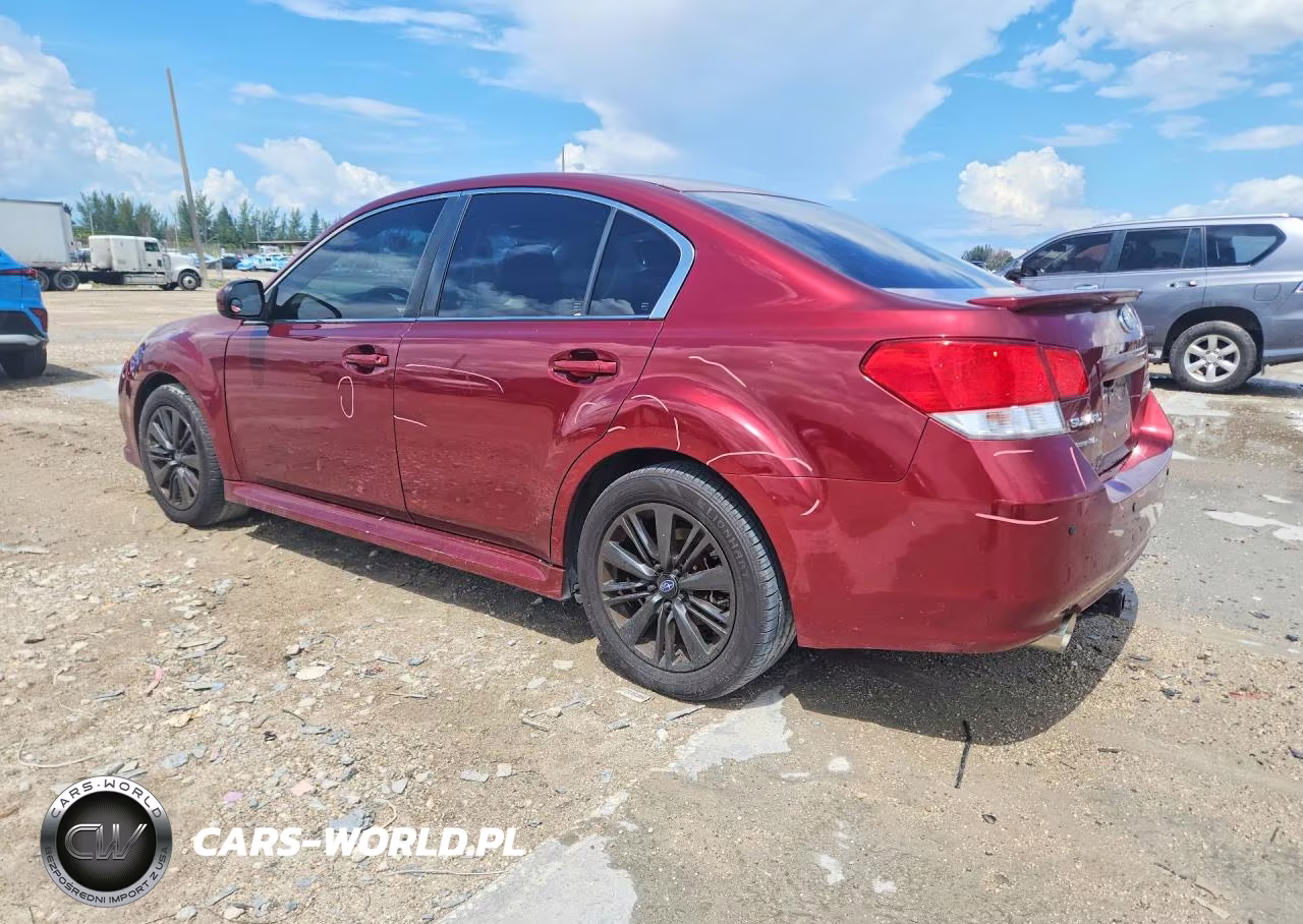 2012 Subaru Legacy 2.5I Premium VIN:4S3BMCB61C3007042 - 2