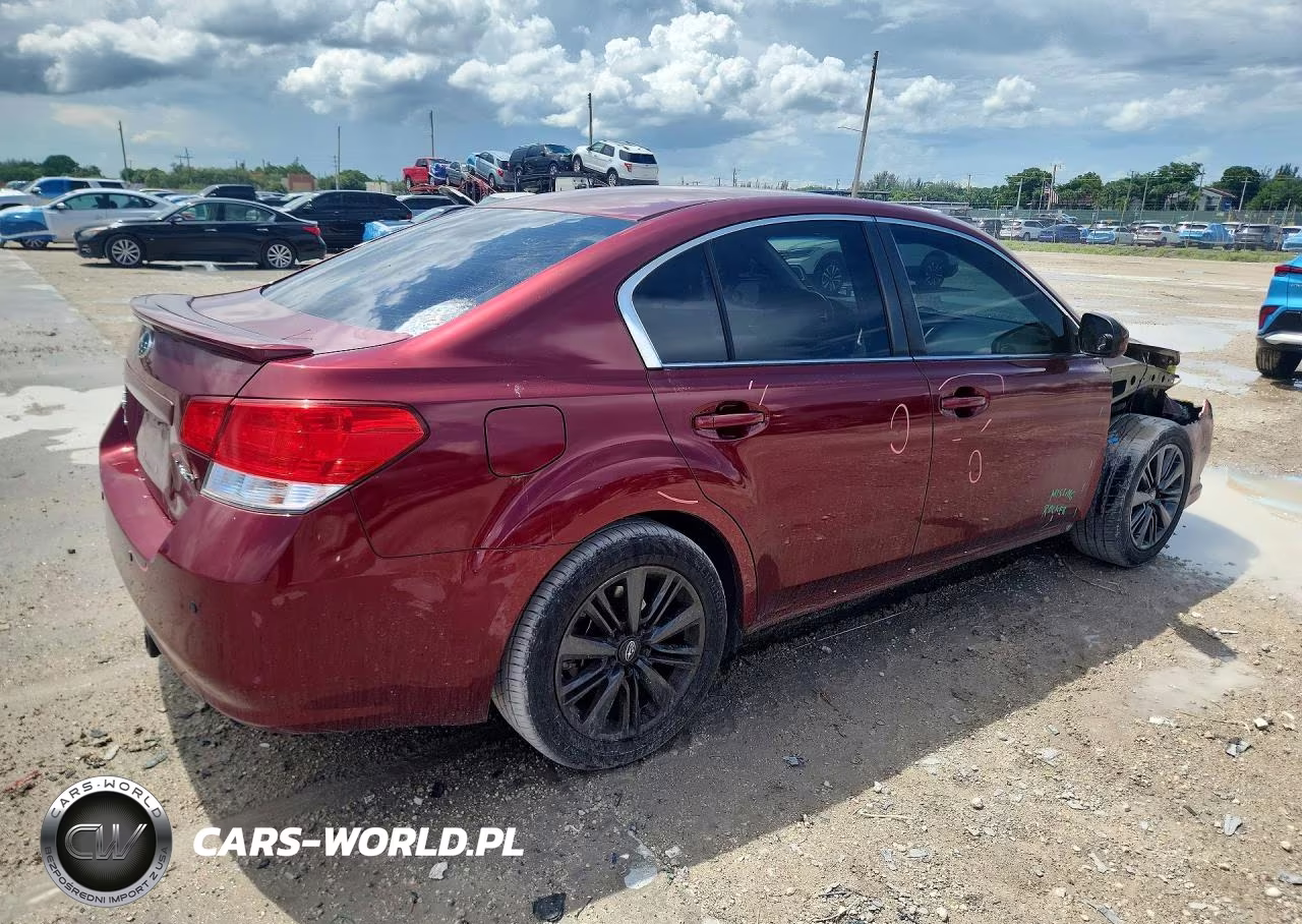 2012 Subaru Legacy 2.5I Premium VIN:4S3BMCB61C3007042 - 3