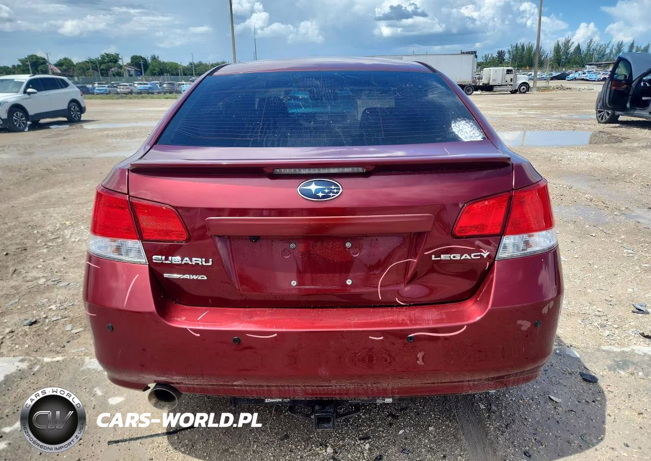 2012 Subaru Legacy 2.5I Premium VIN:4S3BMCB61C3007042 - 6