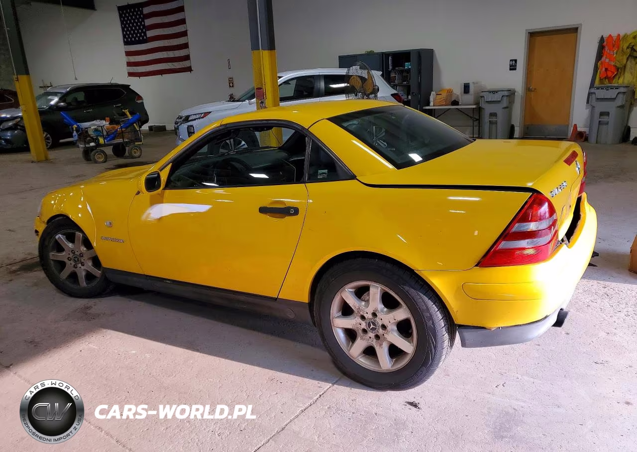 1998 Mercedes-Benz Slk 230 Kompressor VIN:WDBKK47F3WF028402 - 2