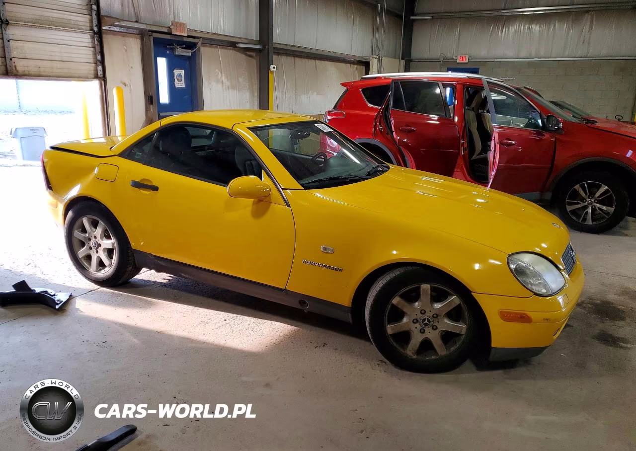 1998 Mercedes-Benz Slk 230 Kompressor VIN:WDBKK47F3WF028402 - 4