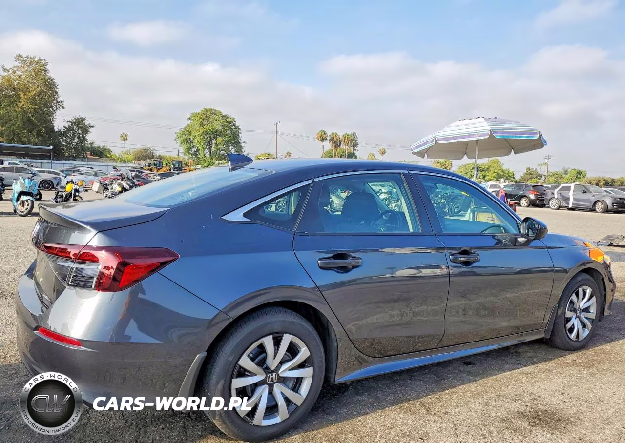 2025 Honda Civic Lx VIN:2HGFE2F23SH566265 - 3