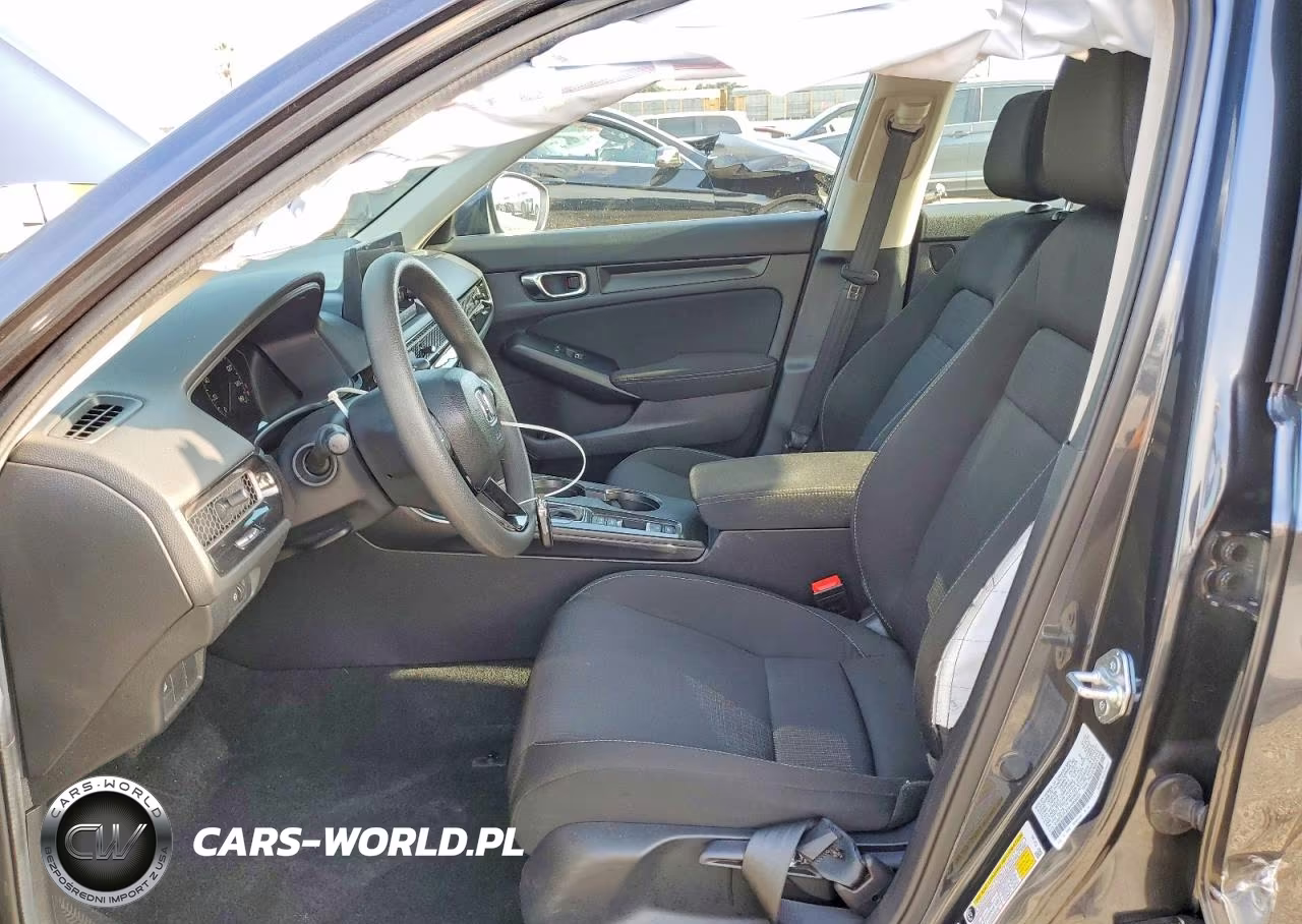 2025 Honda Civic Lx VIN:2HGFE2F23SH566265 - 7