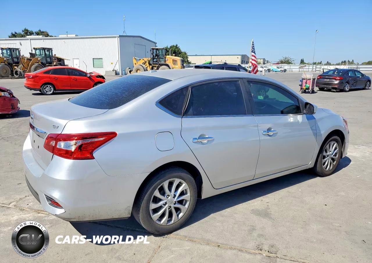 2019 Nissan Sentra Sv VIN:3N1AB7AP5KY328321 - 3