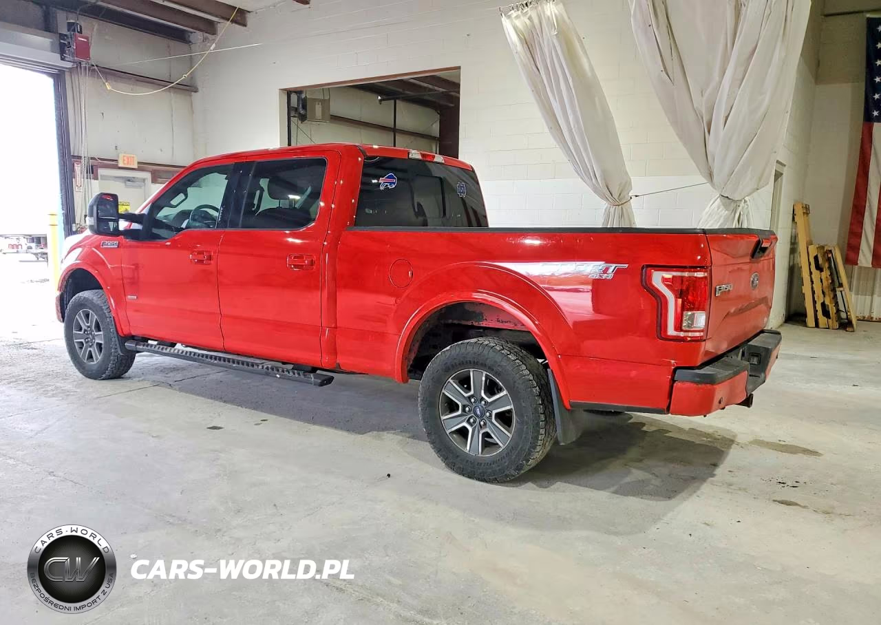 2016 Ford F150 Supercrew VIN:1FTFW1EG4GFB87190 - 2