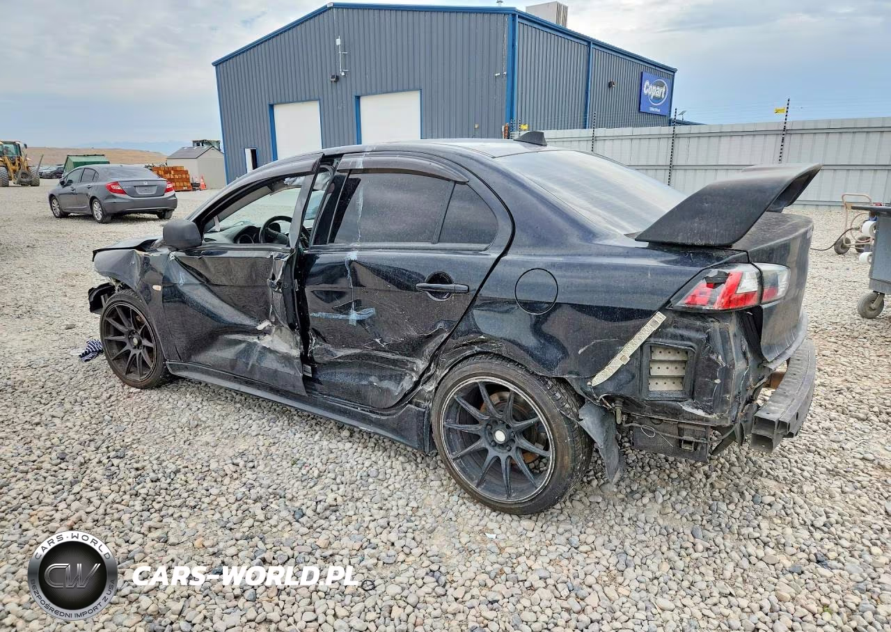 2008 Mitsubishi Lancer Gts VIN:JA3AU86UX8U007753 - 2