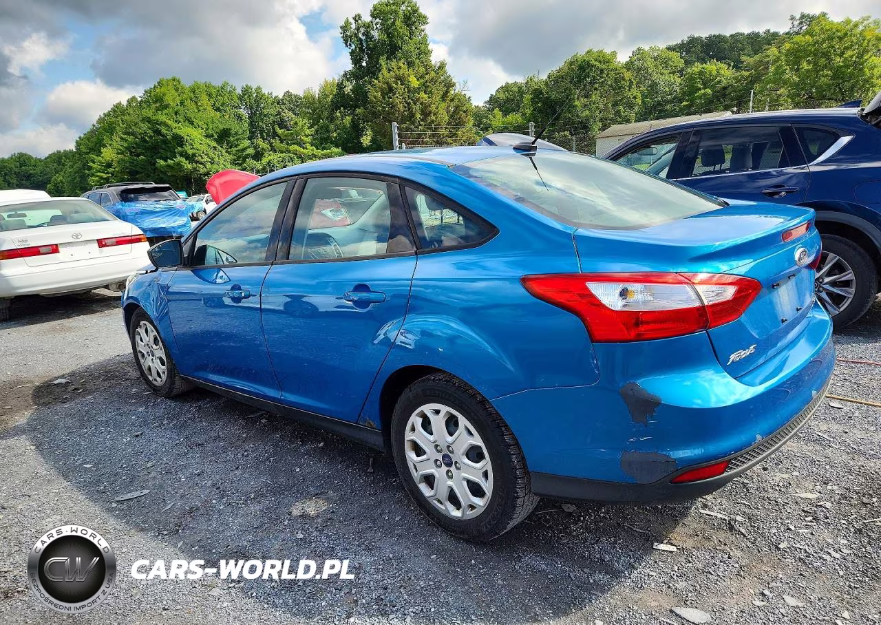 2012 Ford Focus Se VIN:1FAHP3F22CL233220 - 2
