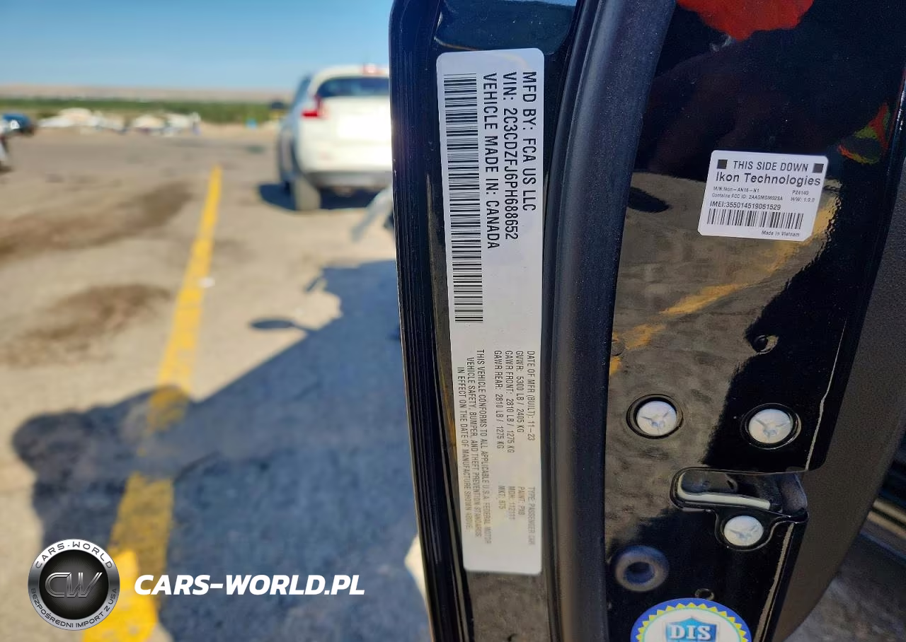 2023 Dodge Challenger R-T Scat Pack VIN:2C3CDZFJ6PH688652 - 12