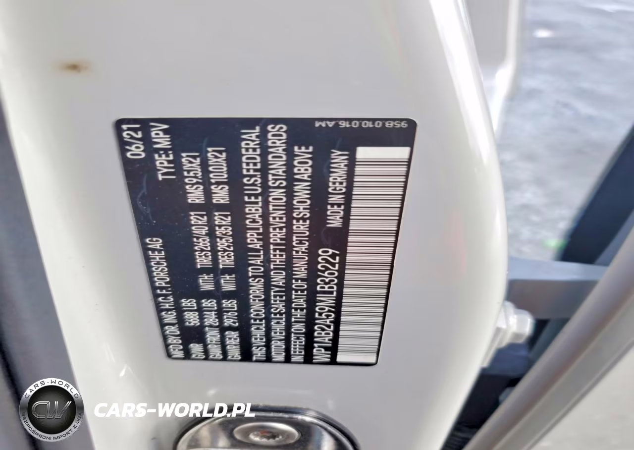 2021 Porsche Macan S VIN:WP1AB2A59MLB36229 - 13