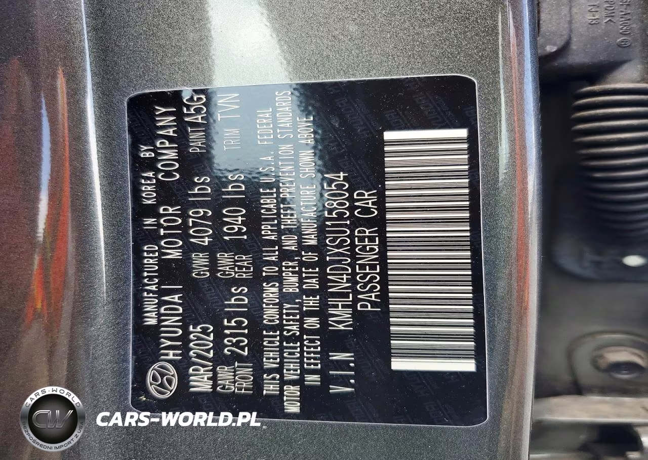 2025 Hyundai Elantra Limited VIN:KMHLN4DJXSU158054 - 12