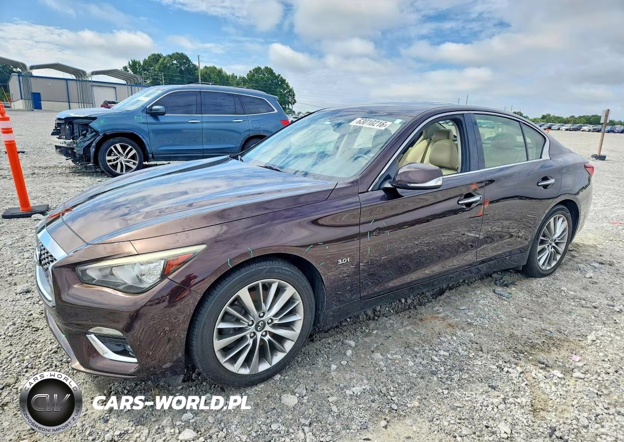 2018 Infiniti Q50 3.0T Luxe VIN:JN1EV7AR5JM440449 - 1