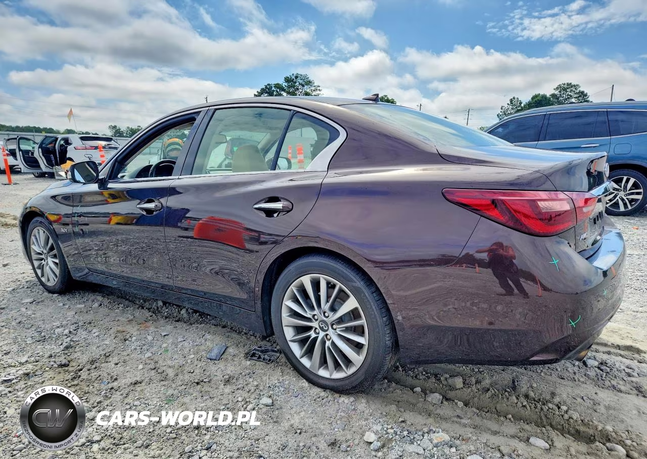 2018 Infiniti Q50 3.0T Luxe VIN:JN1EV7AR5JM440449 - 2