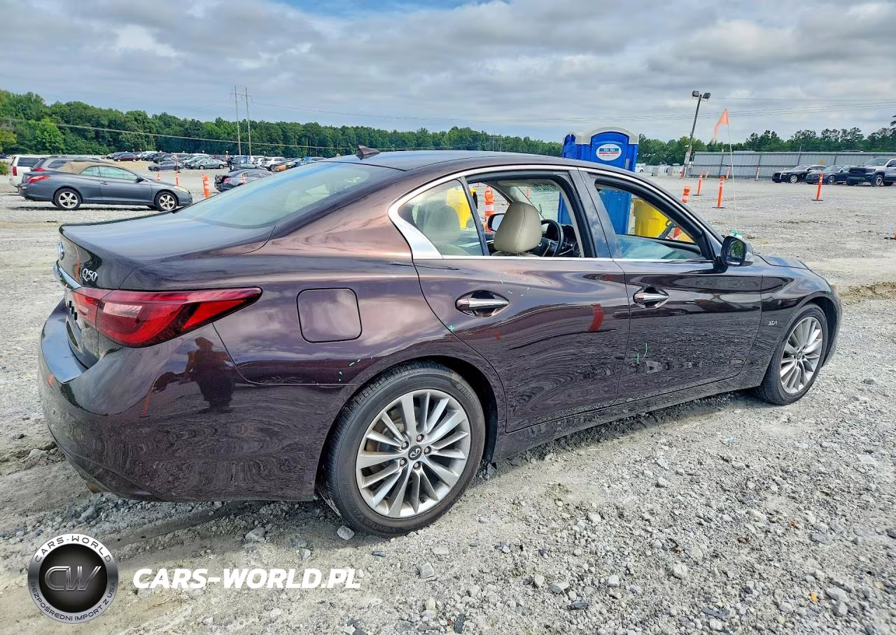 2018 Infiniti Q50 3.0T Luxe VIN:JN1EV7AR5JM440449 - 3