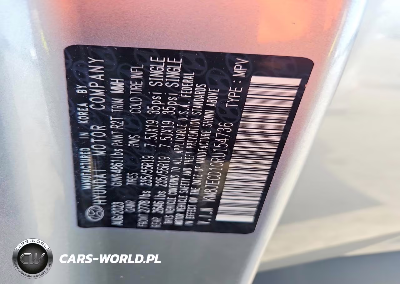 2024 Hyundai Tucson Limited VIN:KM8JECD10RU154736 - 13