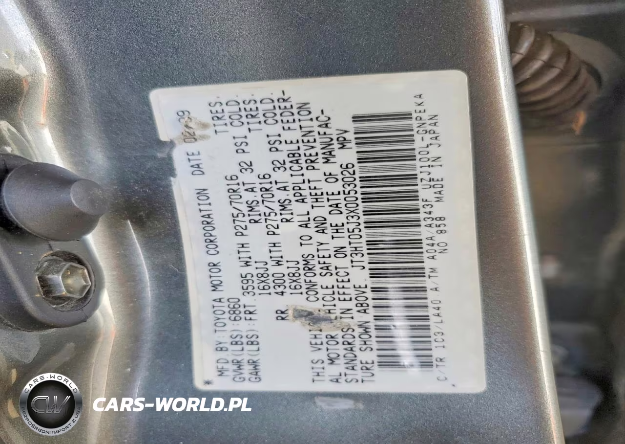 1999 Toyota Land Cruiser Base VIN:JT3HT05J3X0053026 - 12