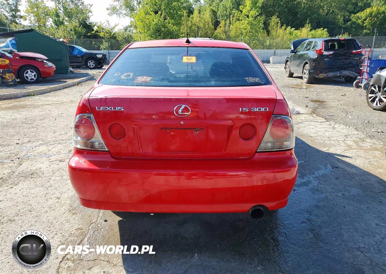 2003 Lexus Is 300 Base VIN:JTHBD192X30075282 - 6