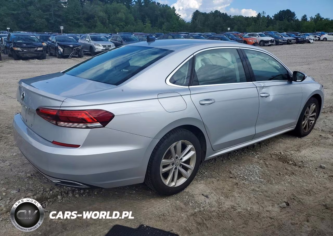 2020 Volkswagen Passat Se VIN:1VWSA7A38LC012081 - 3