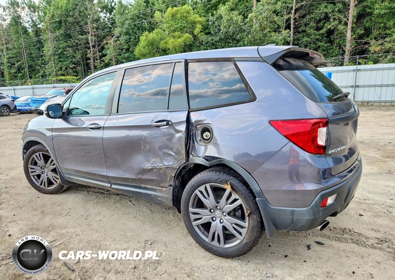 2021 Honda Passport Exl VIN:5FNYF7H57MB005486 - 2