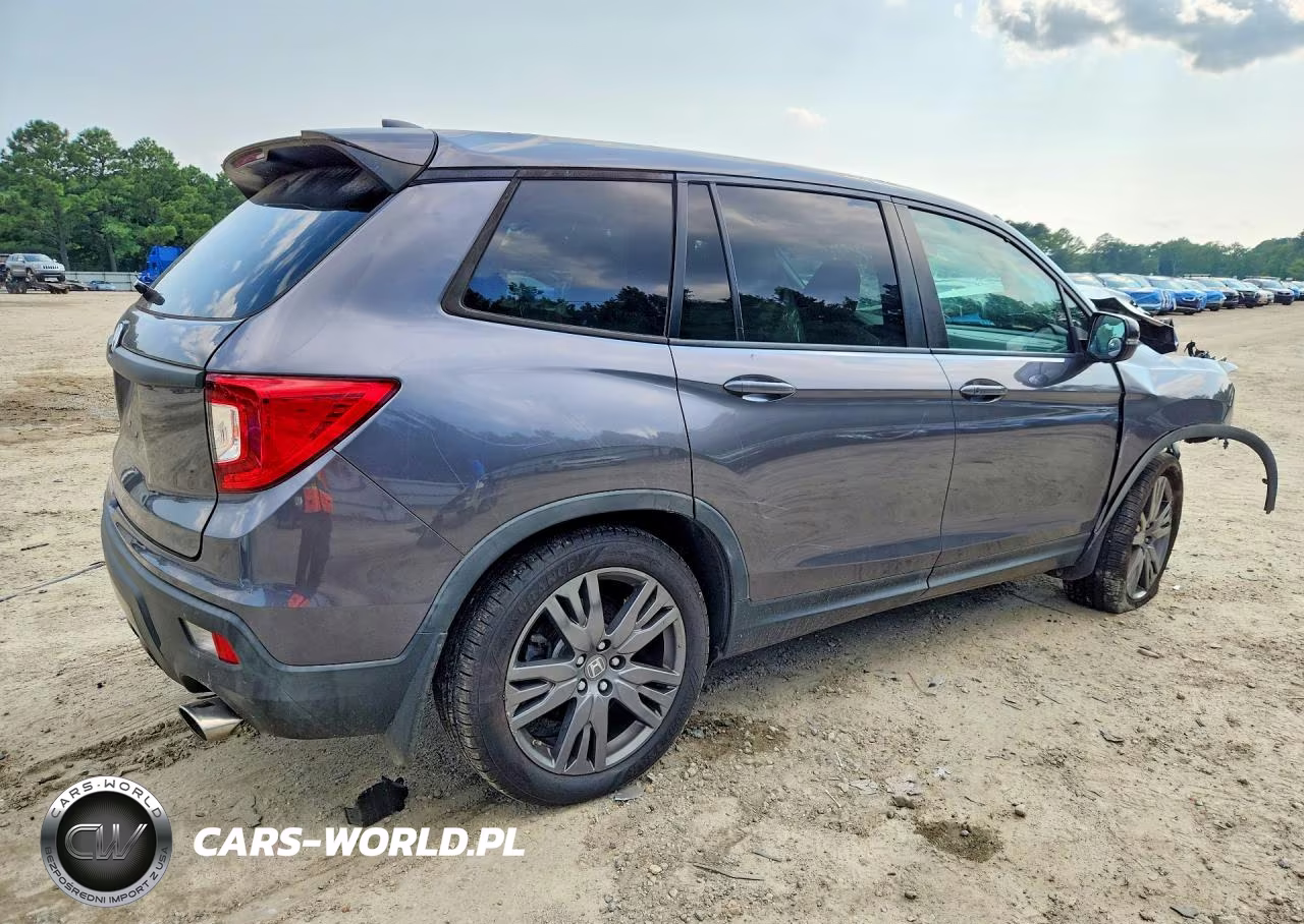 2021 Honda Passport Exl VIN:5FNYF7H57MB005486 - 3