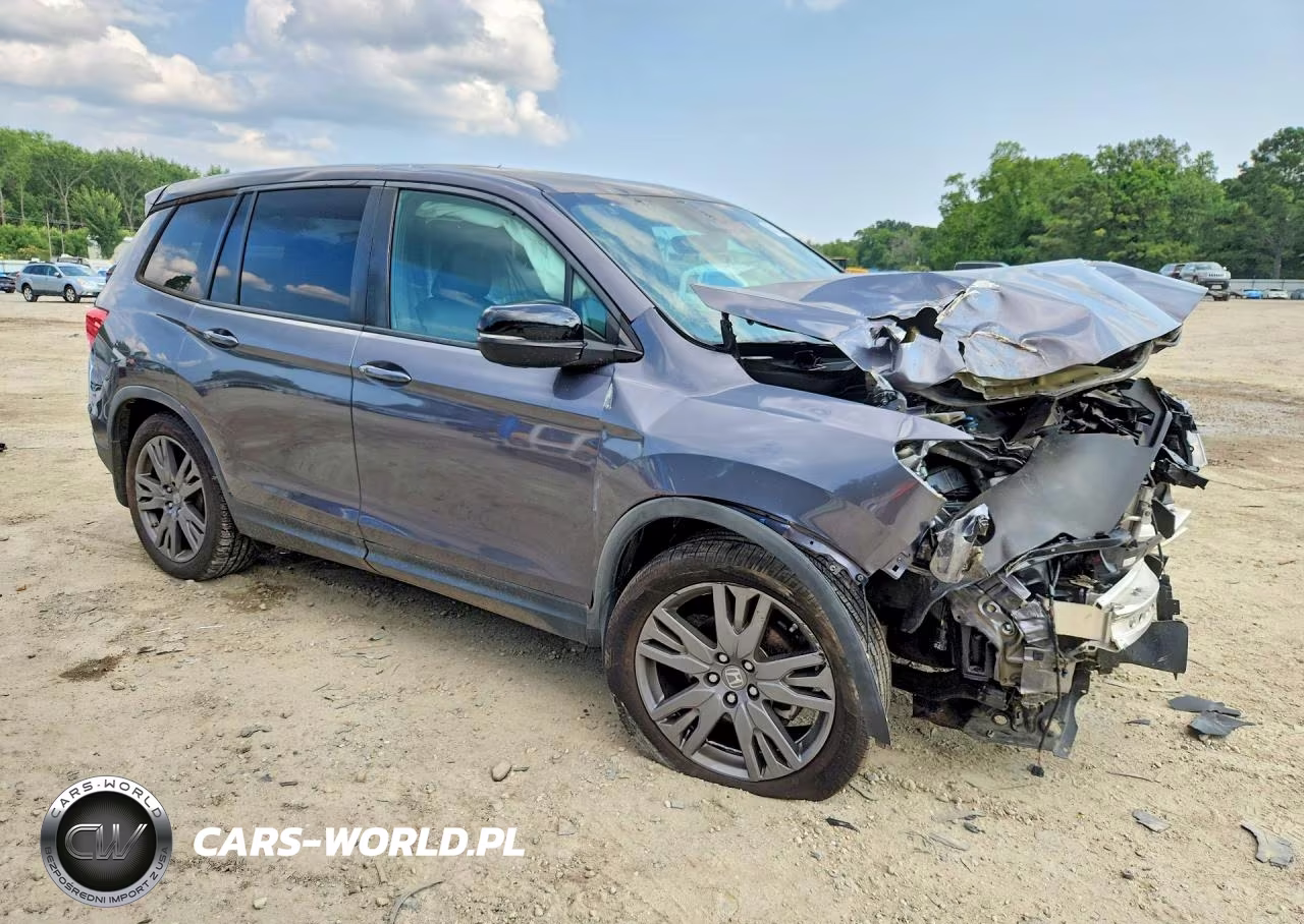 2021 Honda Passport Exl VIN:5FNYF7H57MB005486 - 4