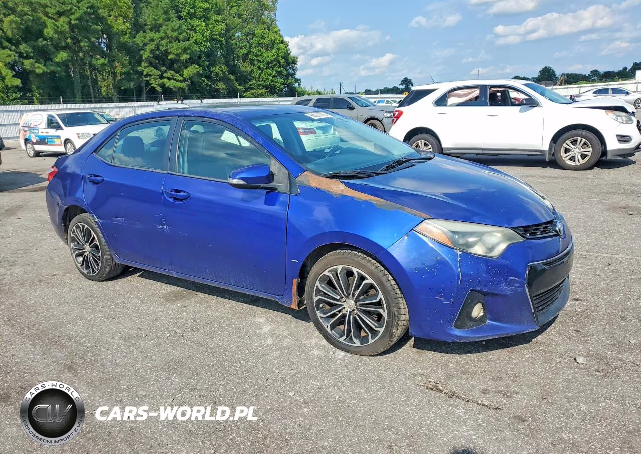 2015 Toyota Corolla S Plus VIN:2T1BURHE3FC267567 - 4