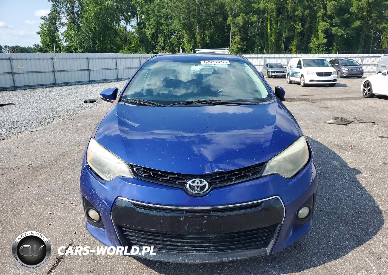 2015 Toyota Corolla S Plus VIN:2T1BURHE3FC267567 - 5