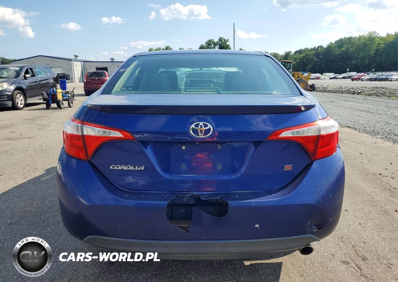 2015 Toyota Corolla S Plus VIN:2T1BURHE3FC267567 - 6