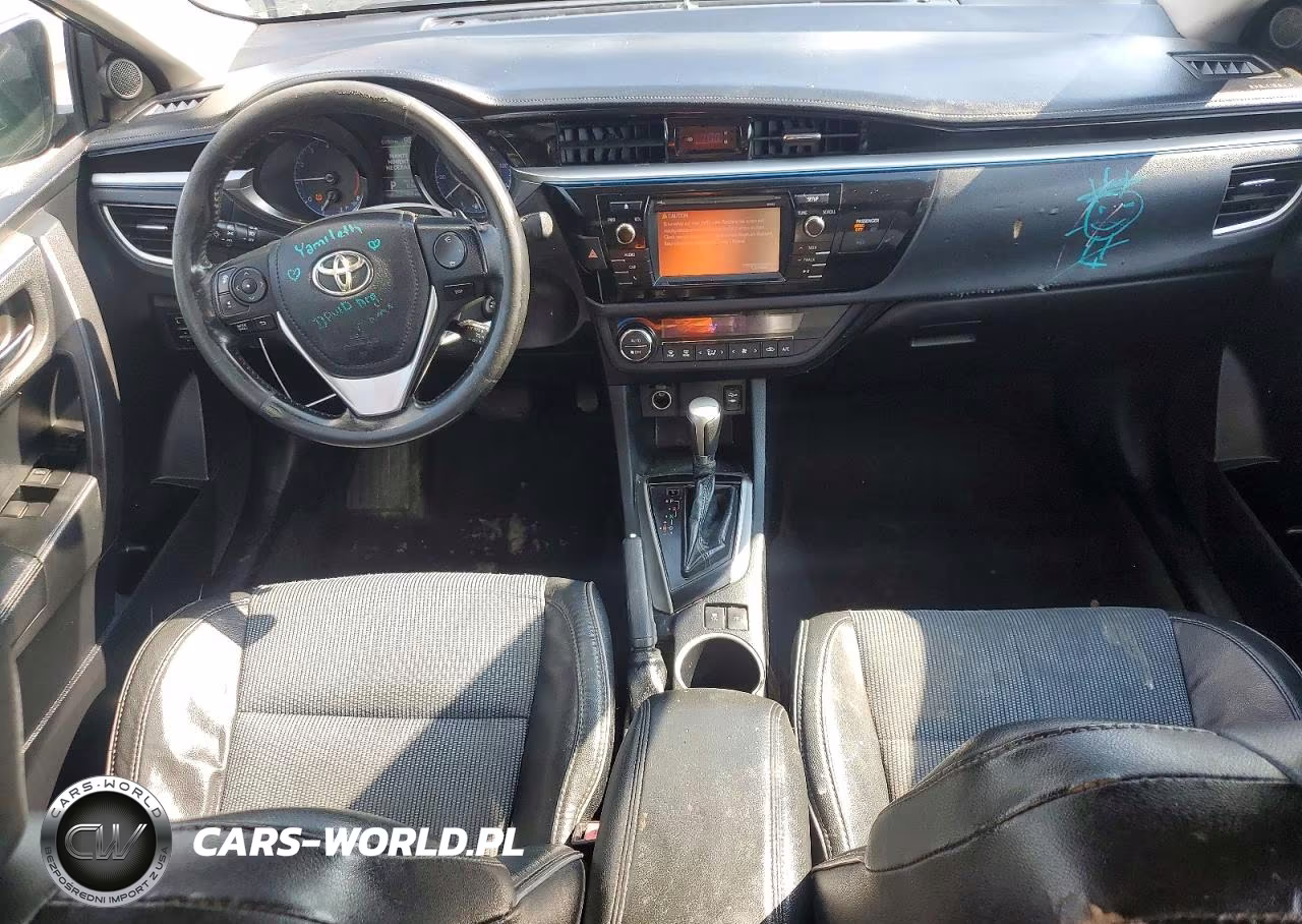 2015 Toyota Corolla S Plus VIN:2T1BURHE3FC267567 - 8
