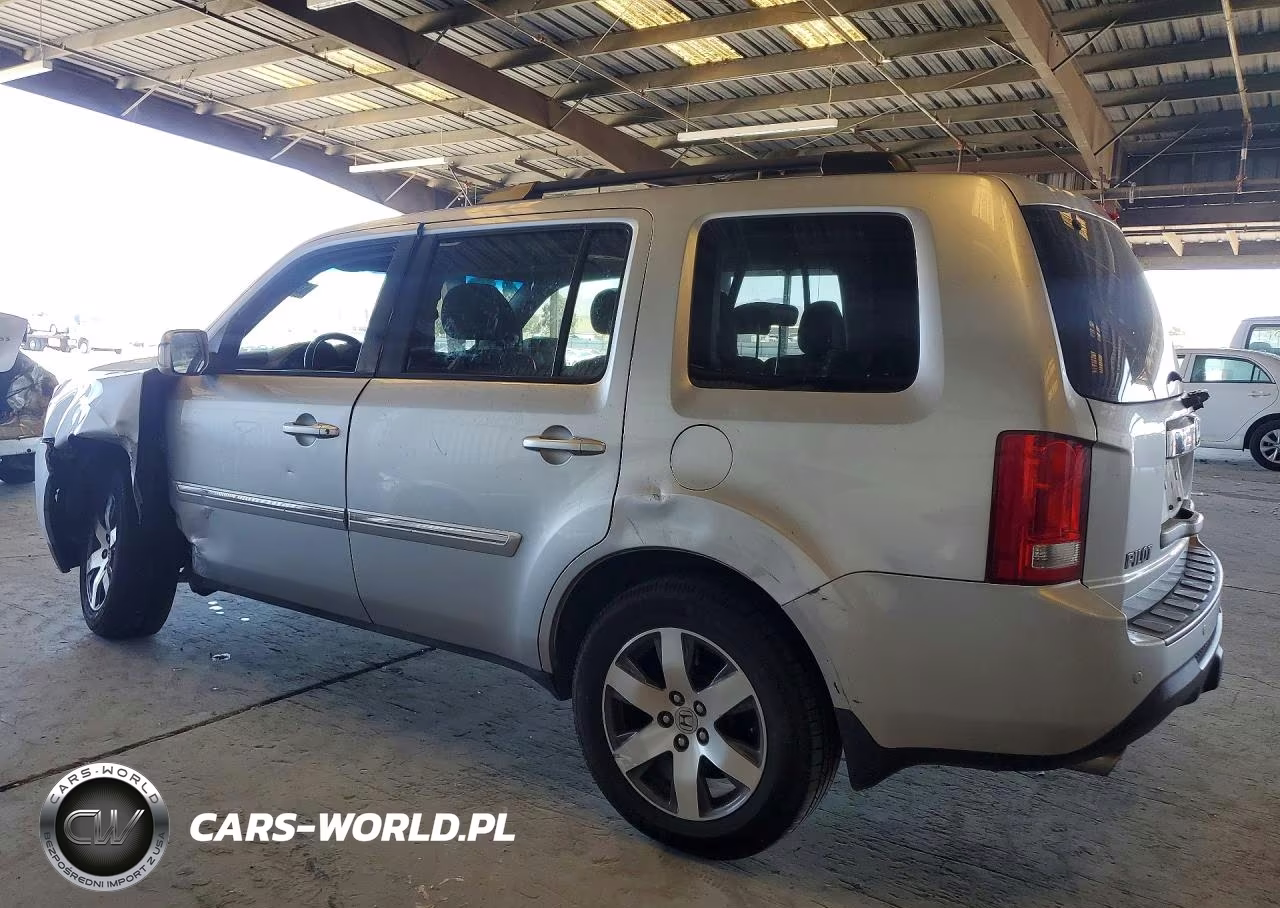 2013 Honda Pilot Touring VIN:5FNYF4H92DB048375 - 2