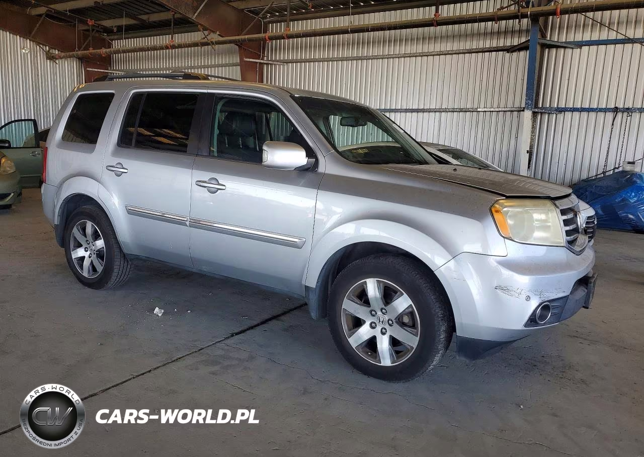 2013 Honda Pilot Touring VIN:5FNYF4H92DB048375 - 4